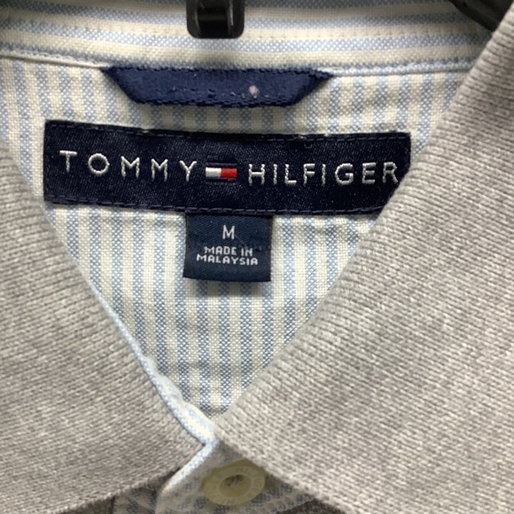 Tommy Hilfiger Mens Polo Size Medium Preowned - Picture 4 of 5